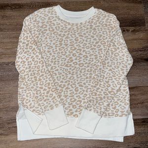 Leopard Crewneck Sweater